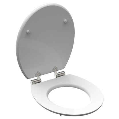 SCHÜTTE High Gloss Toilet Seat with Soft-Close ASIA MDF - Bend