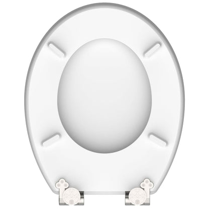 SCHÜTTE High Gloss Toilet Seat with Soft-Close OASIS MDF