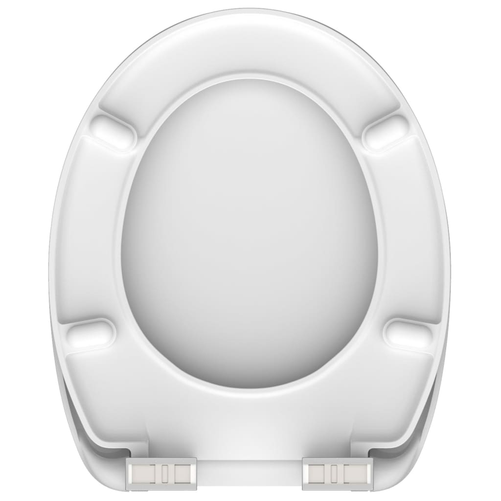 SCHÜTTE Toilet Seat with Soft-Close INDUSTRIAL GREY - Bend