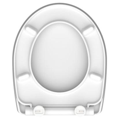 SCHÜTTE Duroplast High Gloss Toilet Seat with Soft-Close - Bend