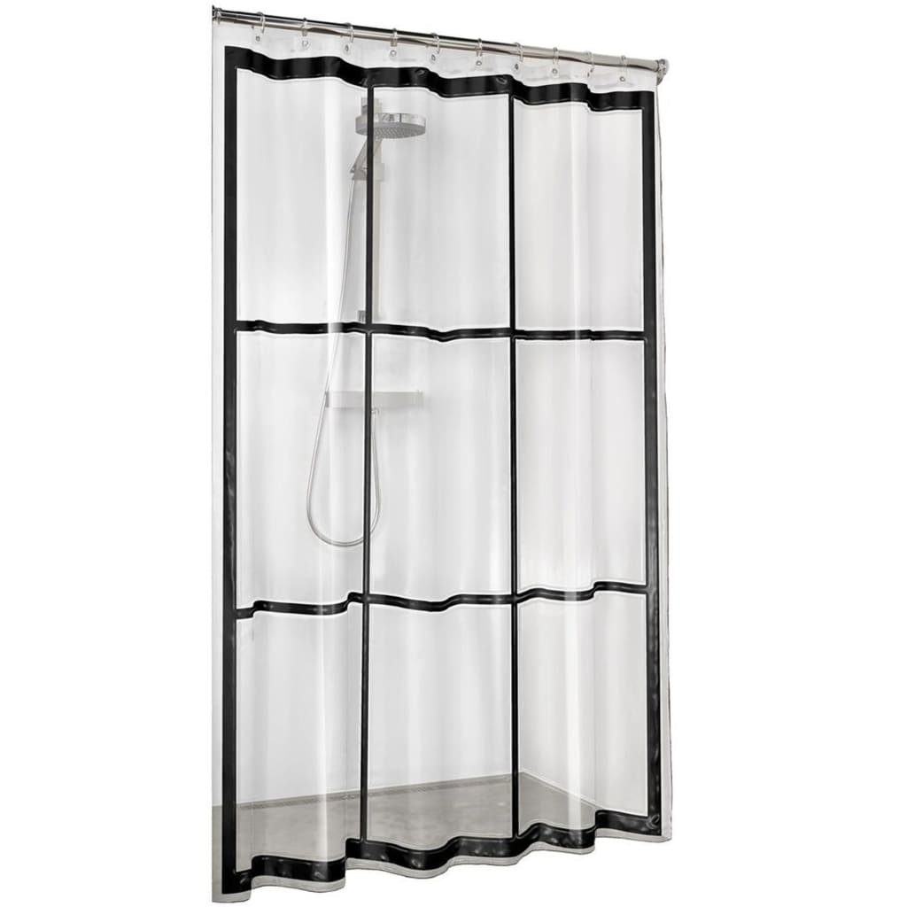 Sealskin Shower Curtain Brix Transparent - Bend