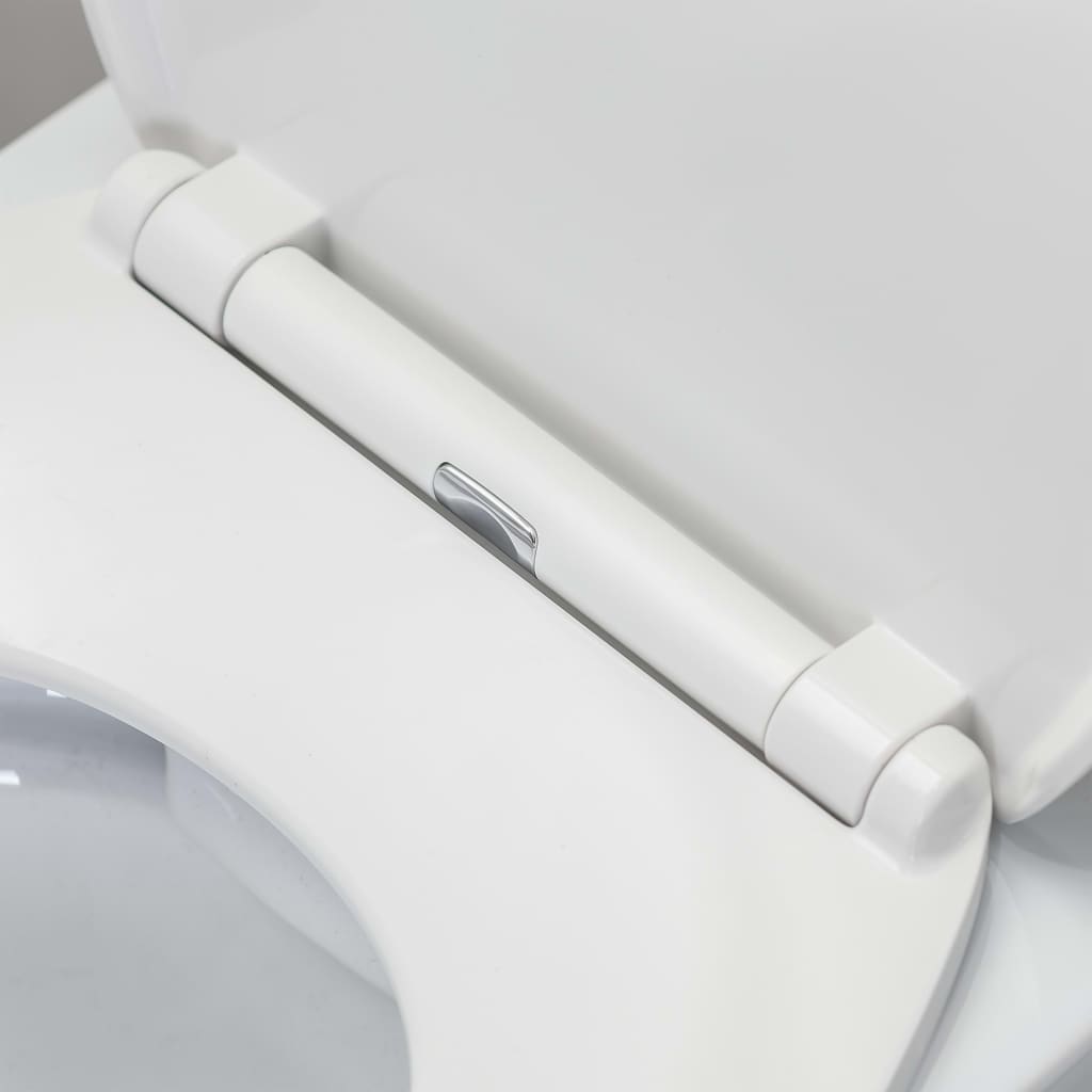 Tiger Toilet Seat "Blade" White - Bend