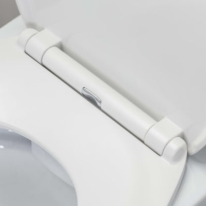 Tiger Toilet Seat "Blade" White - Bend