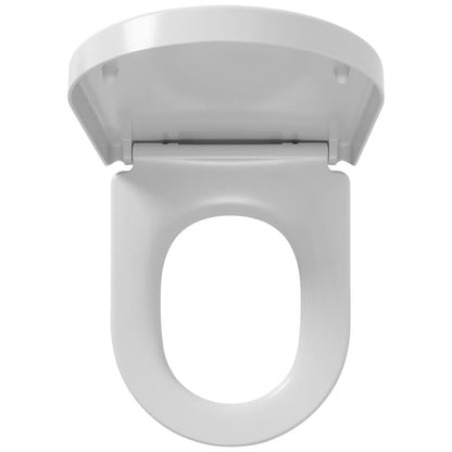 Tiger Soft-Close Toilet Seat Memphis Duroplast White - Bend