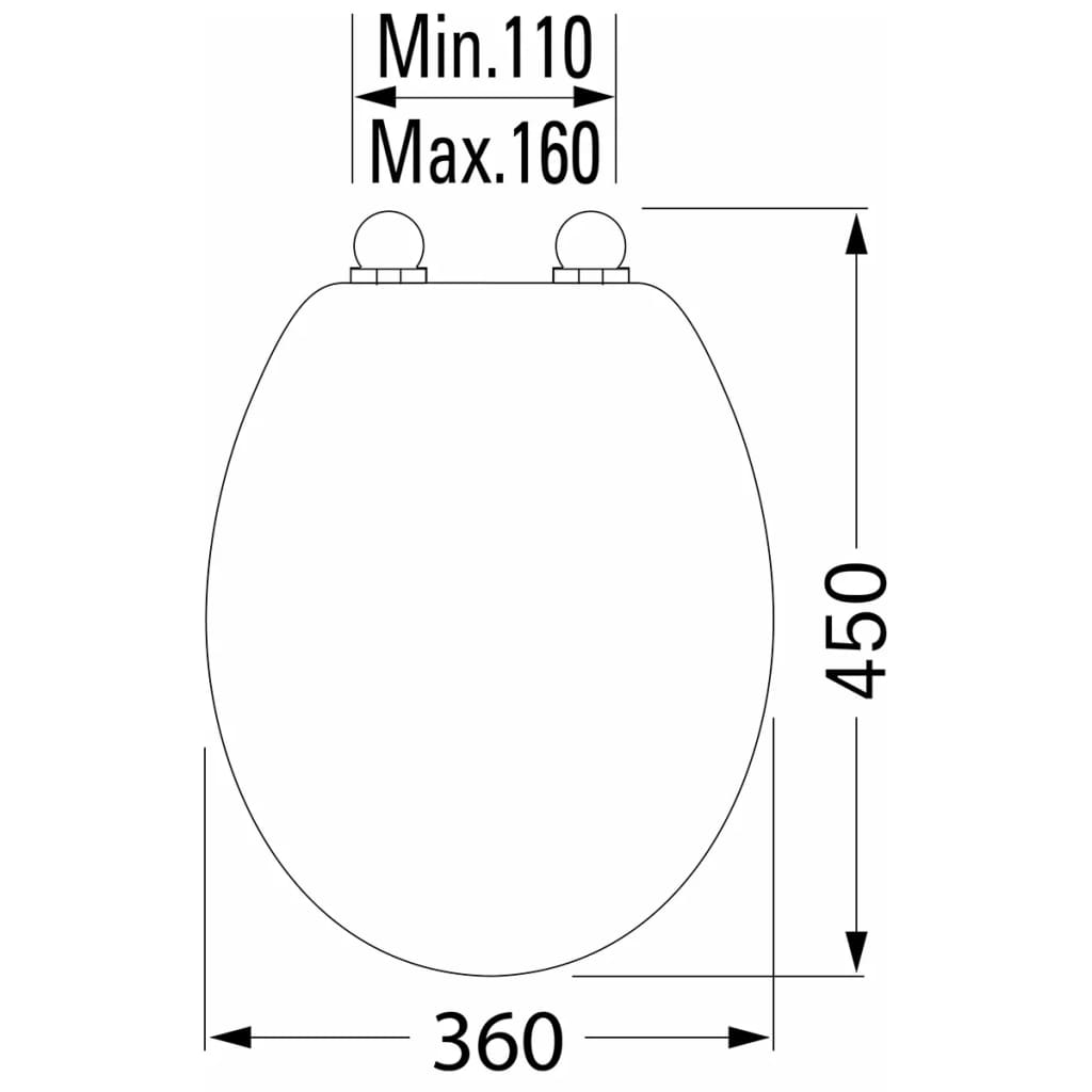 Tiger Soft-Close Toilet Seat Memphis Duroplast White - Bend