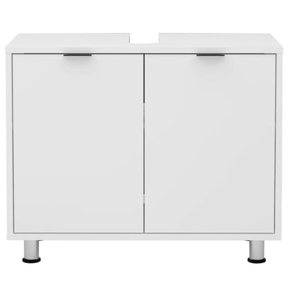 FMD Under-sink Bathroom Cabinet 70x32.9x49.5 cm White - Bend