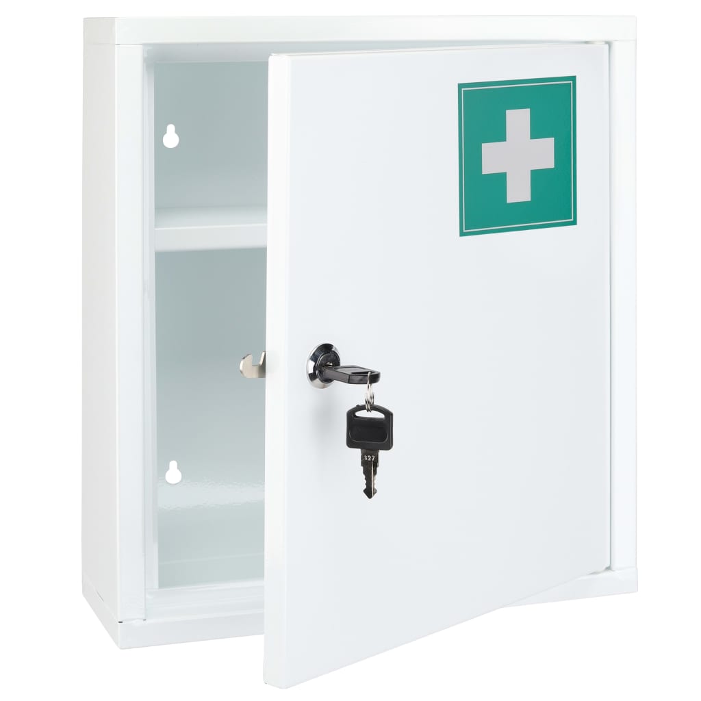 Medicine Cabinet 31.5x10x36 cm Steel