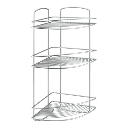 3-tier Corner Douche Rack Onda Silver