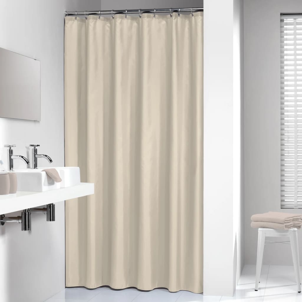 Sealskin Shower Curtain Granada 180 cm Beige 217001360 - Bend