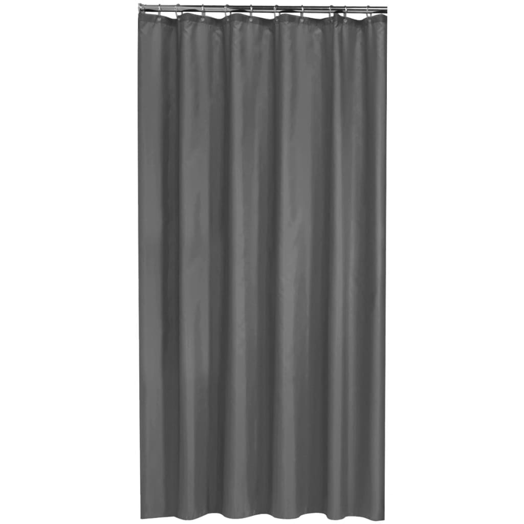 Shower Curtain Madeira 180 cm Grey 238501314