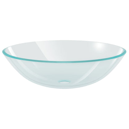 Tempered Glass Bathroom Basin - Bend