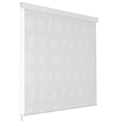 Shower Roller Blind 80x240 cm Sea Star