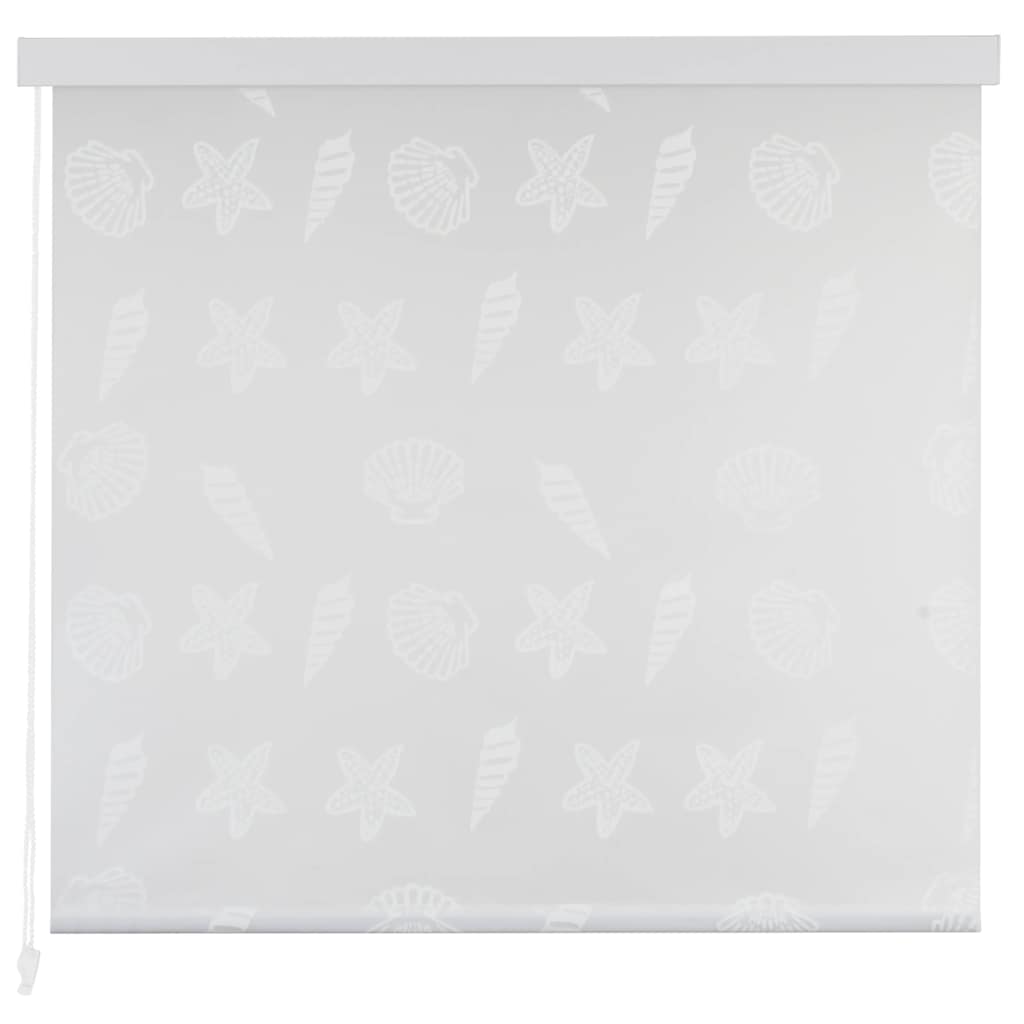 Shower Roller Blind 80x240 cm Sea Star