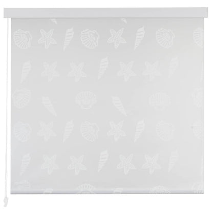 Shower Roller Blind 80x240 cm Sea Star