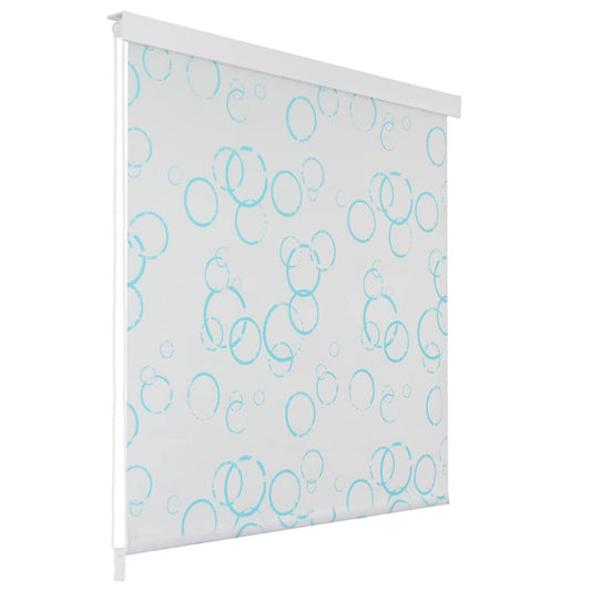 Shower Roller Blind 80x240 cm Bubble - Bend