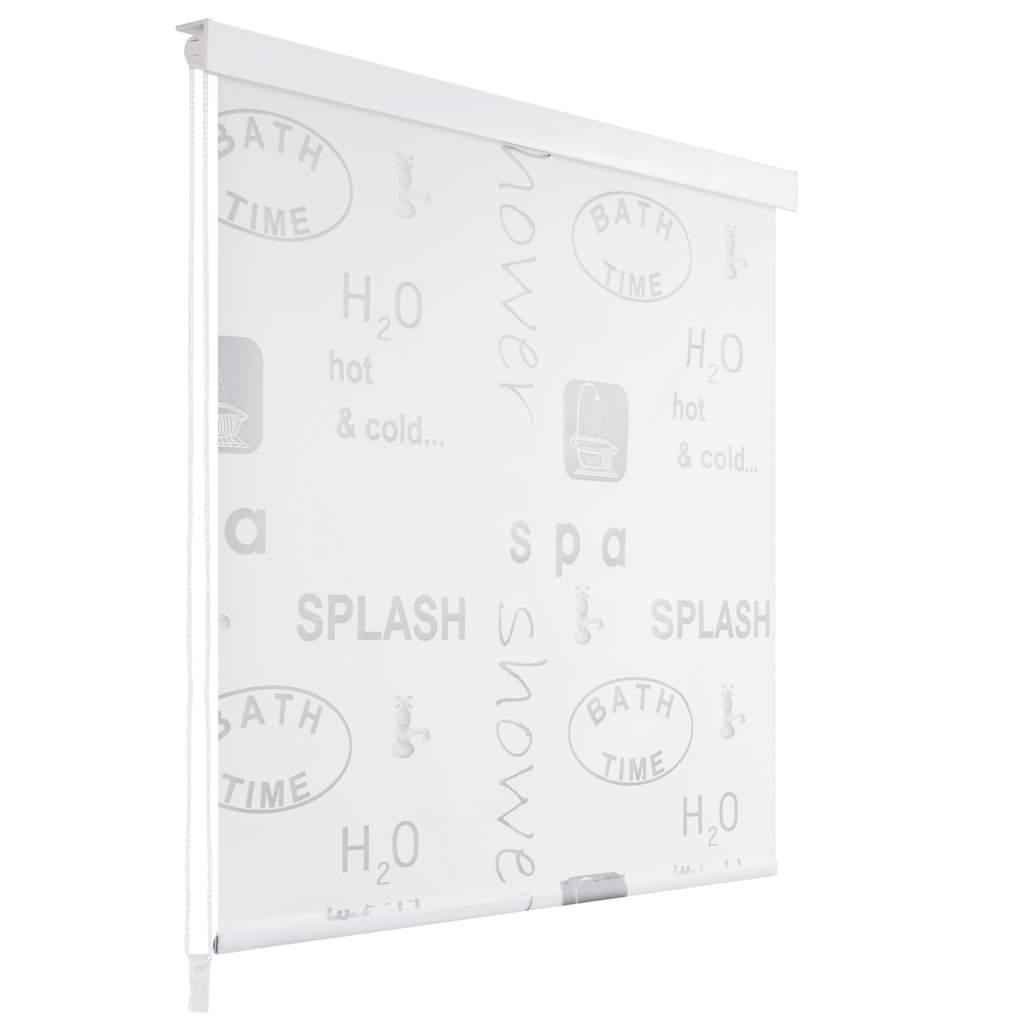 Shower Roller Blind 100x240 cm Splash - Bend