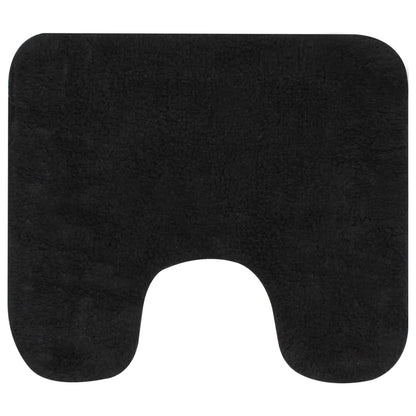 Bathroom Mat Set 2 Pieces Fabric Anthracite - Bend