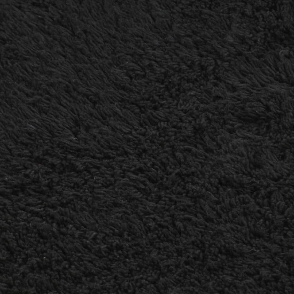 Bathroom Mat Set 2 Pieces Fabric Anthracite - Bend