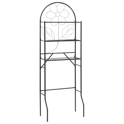 Toilet Rack Black 60x33x174 cm - Bend