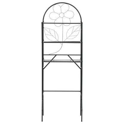 Toilet Rack Black 60x33x174 cm - Bend