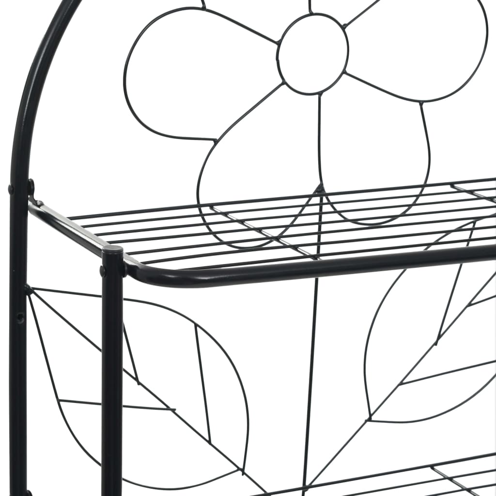 Toilet Rack Black 60x33x174 cm - Bend