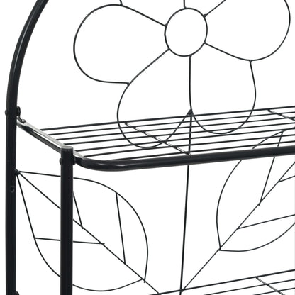 Toilet Rack Black 60x33x174 cm - Bend