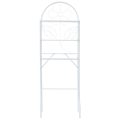 Toilet Rack White 60x33x174 cm