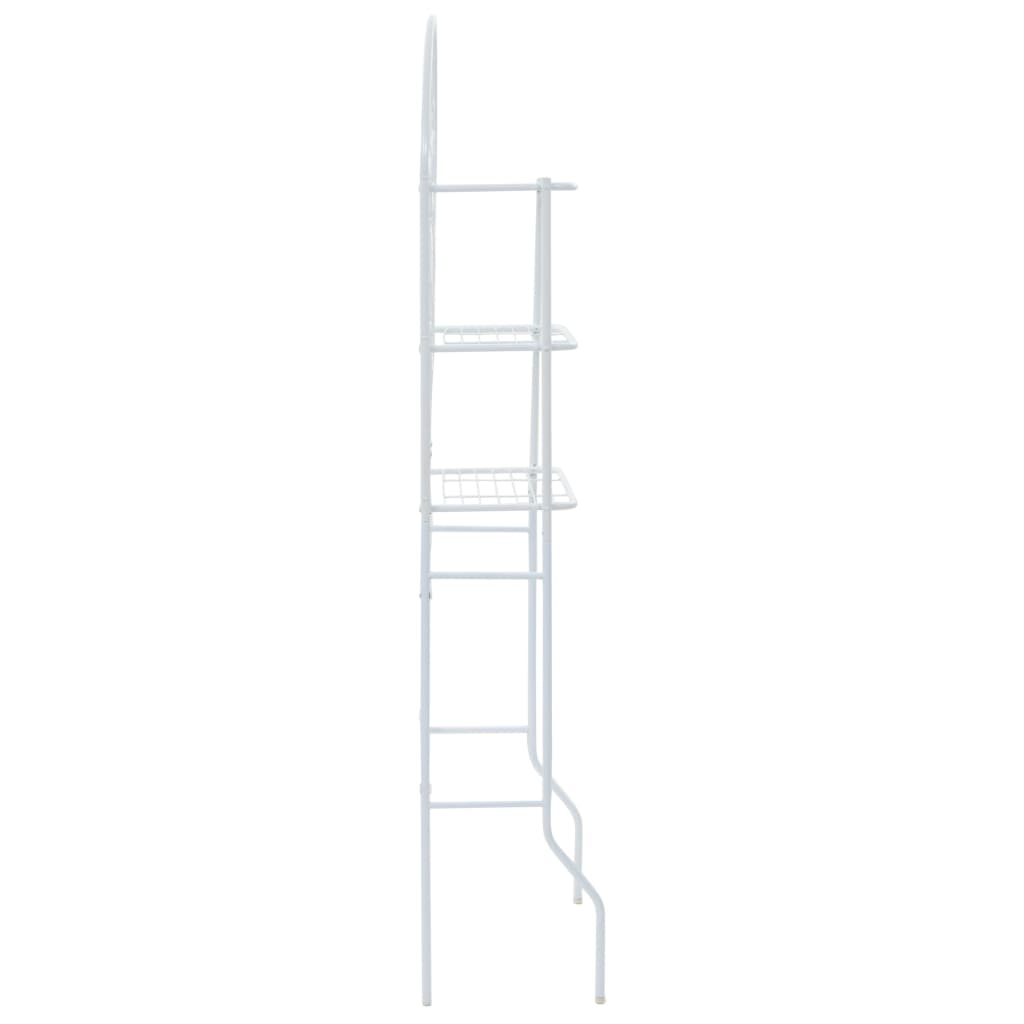 Toilet Rack White 60x33x174 cm