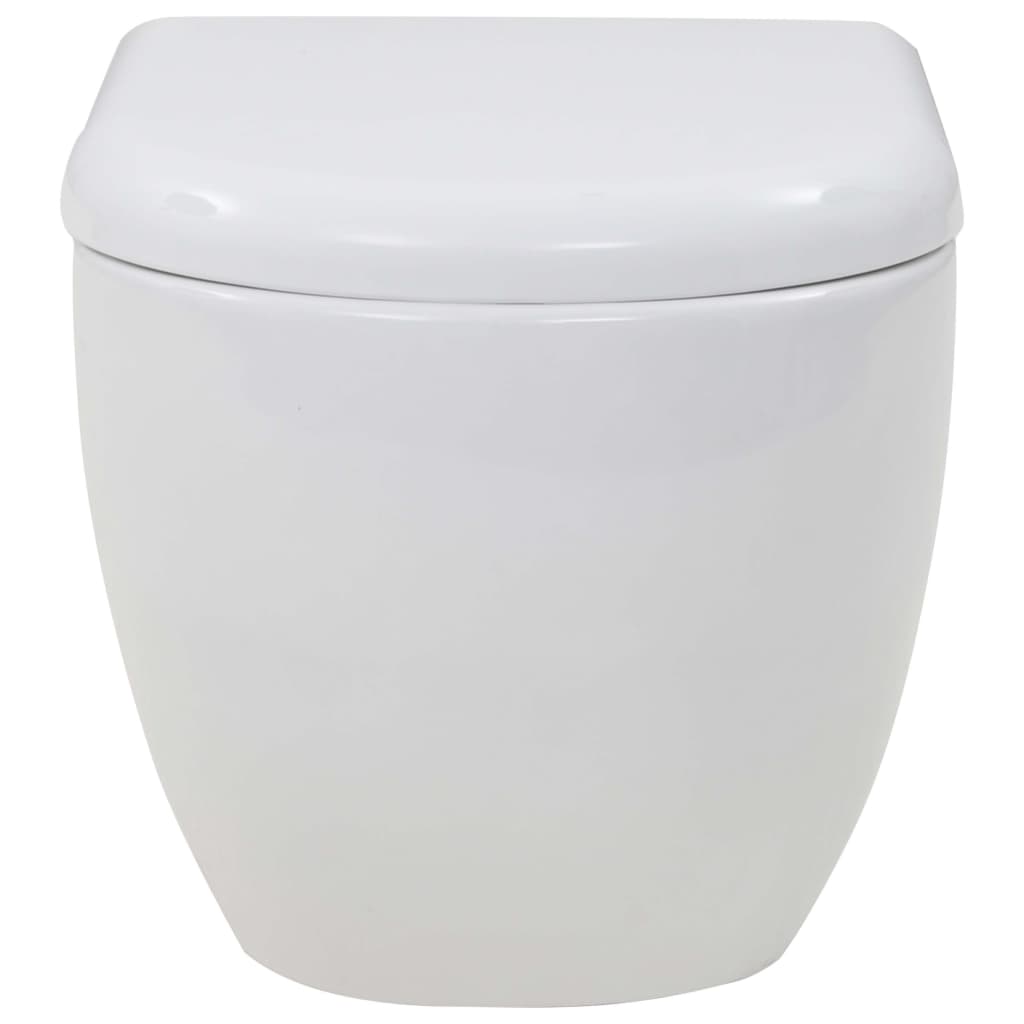 Wall-Hung Toilet Ceramic White