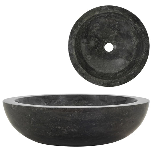 Sink 40x12 cm Marble Black - Bend