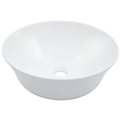 Wash Basin 41x12.5 cm Ceramic White