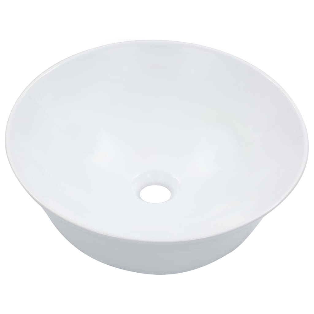 Wash Basin 41x12.5 cm Ceramic White