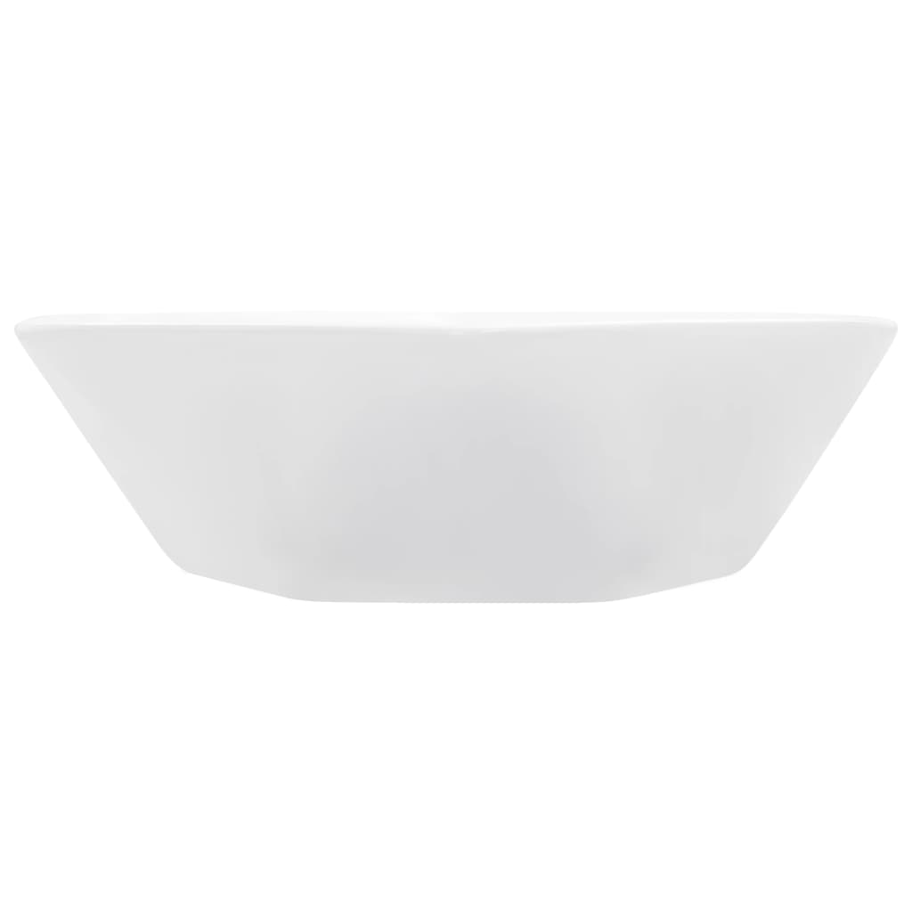 Wash Basin 41x36.5x12 cm Ceramic White - Bend