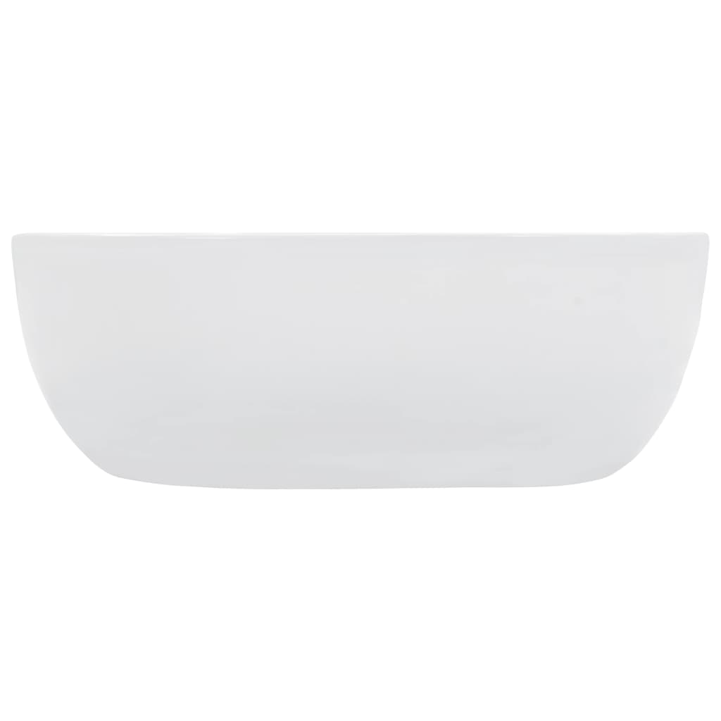 Wash Basin 42.5x42.5x14.5 cm Ceramic White - Bend