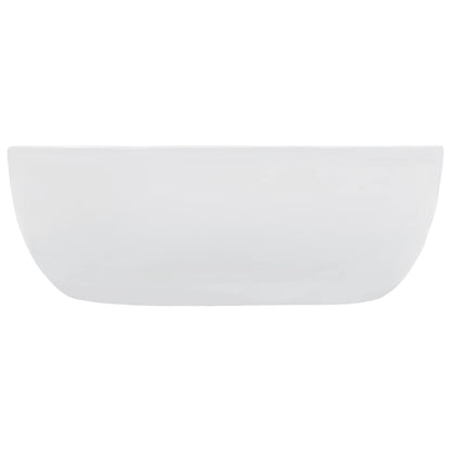 Wash Basin 42.5x42.5x14.5 cm Ceramic White - Bend