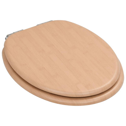 MDF Toilet Seat - Bamboo Design - Bend