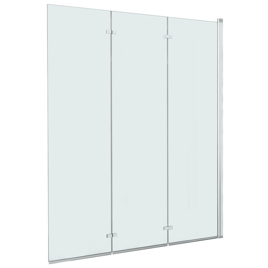 Folding Shower Enclosure 3 Panels ESG 130x138 cm