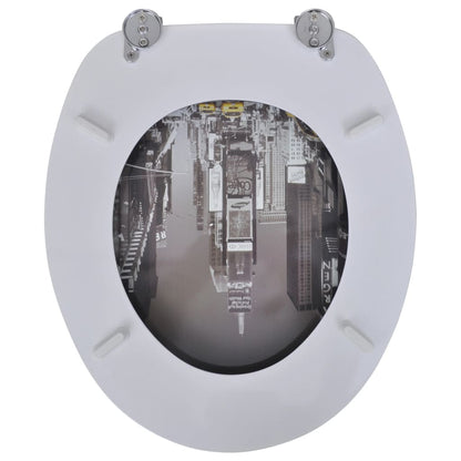 MDF Toilet Seat - New York Design - Bend