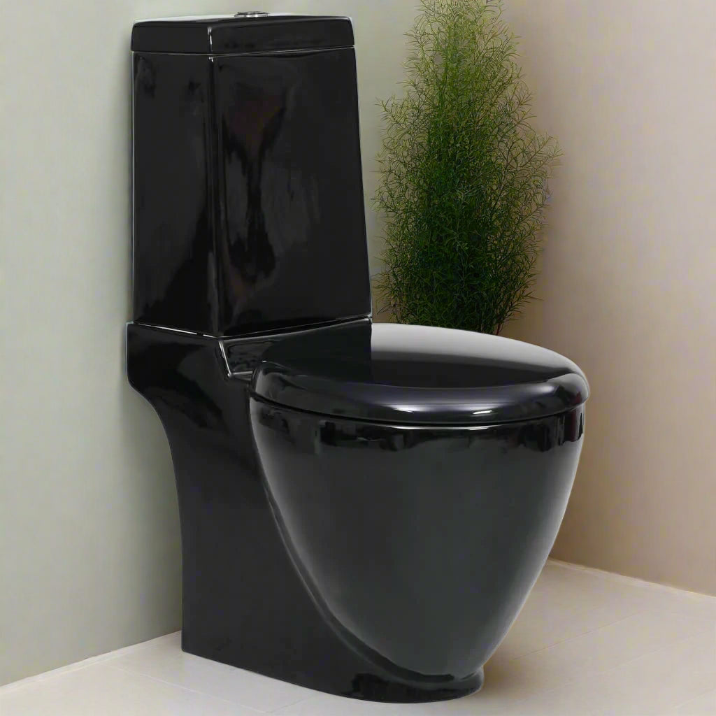 Ceramic Toilet Back Water Flow - Bend