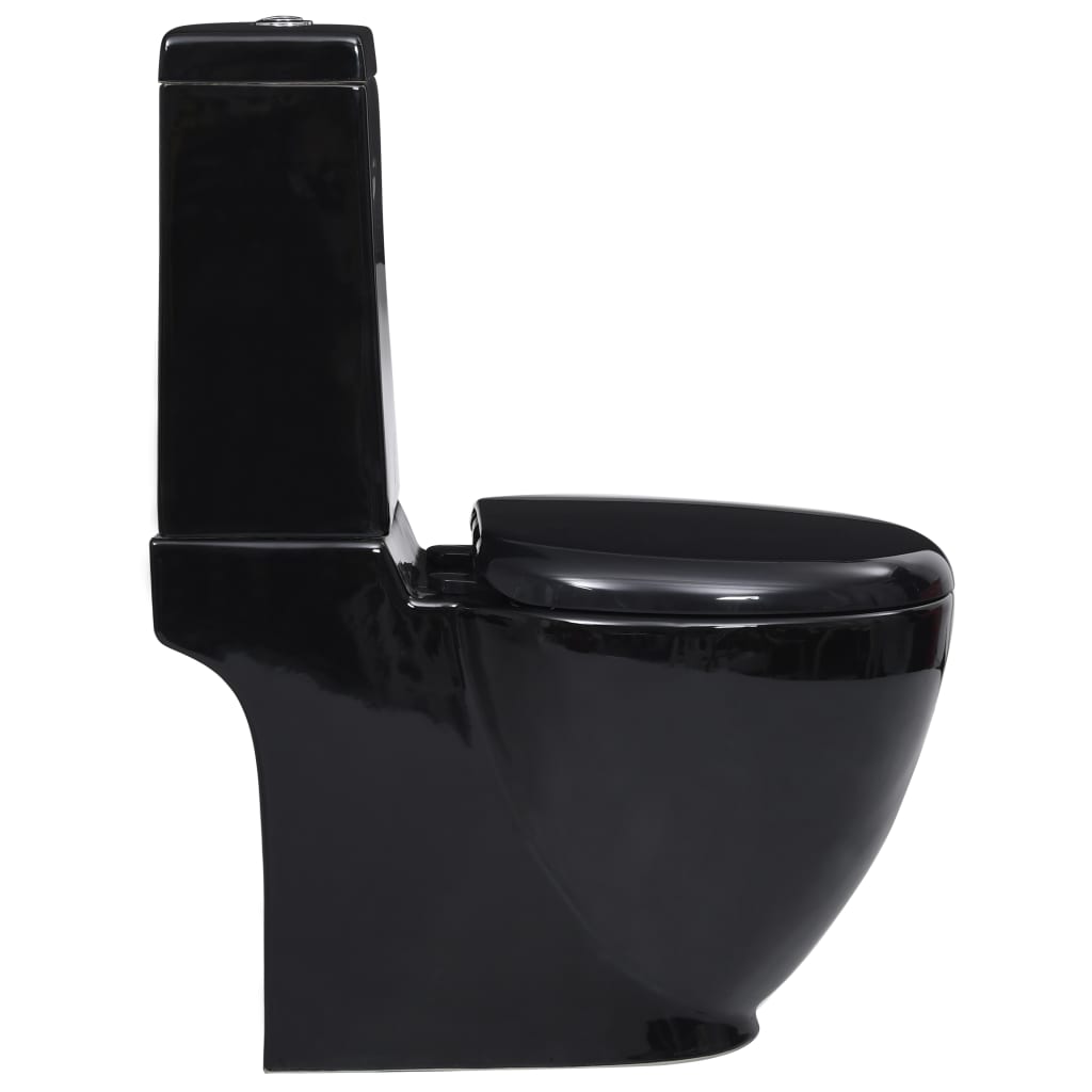 Ceramic Toilet Back Water Flow - Bend