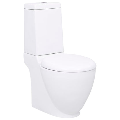 Ceramic Toilet Back Water Flow - Bend