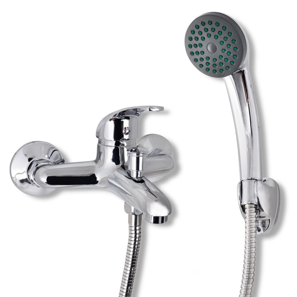 Bath Shower Mixer Tap Kit Chrome - Bend