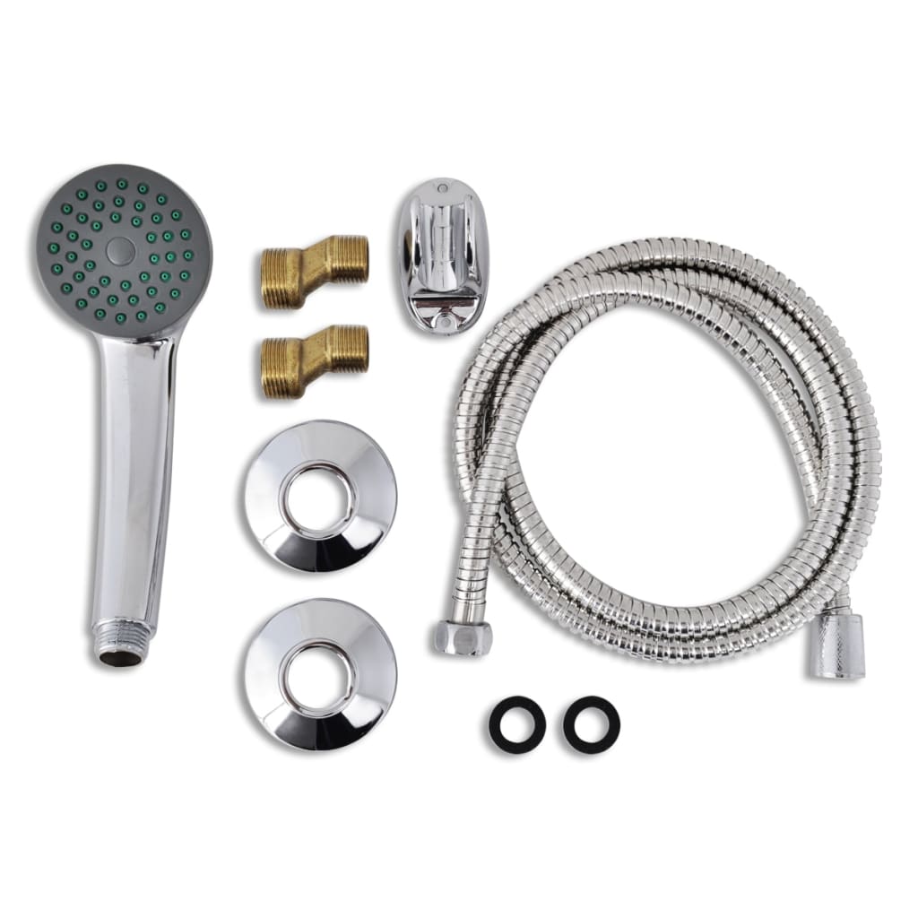 Bath Shower Mixer Tap Kit Chrome - Bend