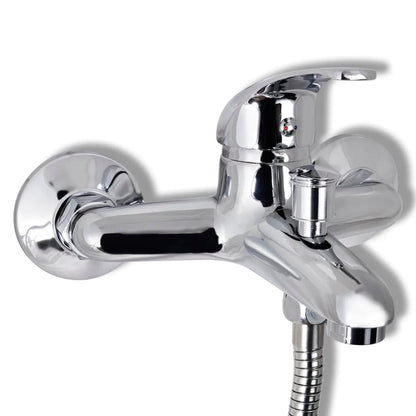 Bath Shower Mixer Tap Kit Chrome - Bend