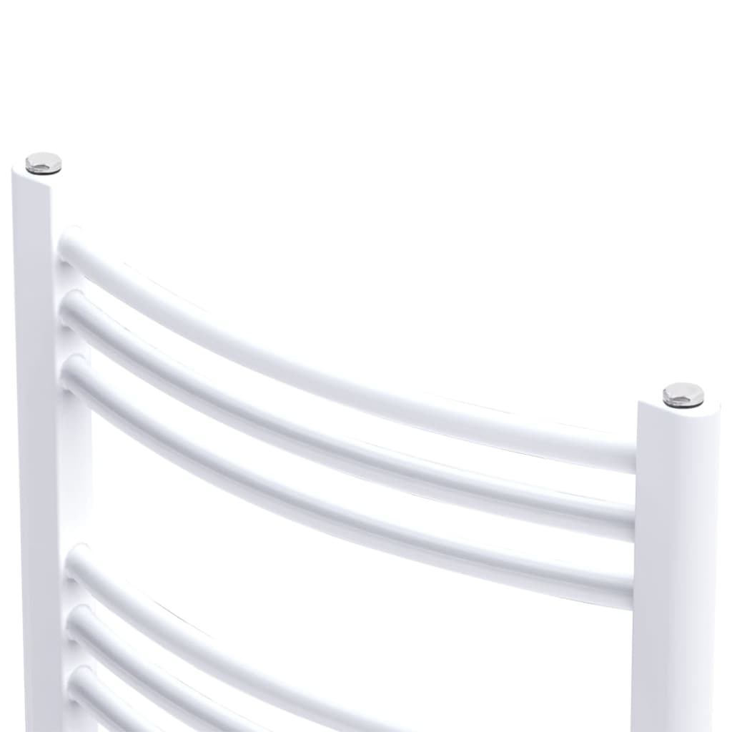 Bathroom Radiator Central Heating Towel Rail - Curved Design - Bend