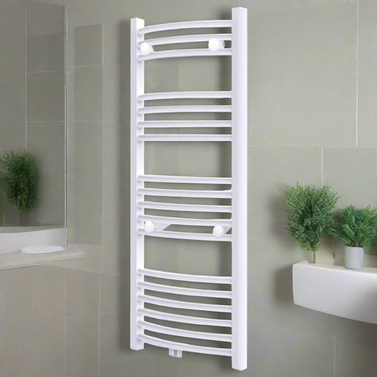 Bathroom Radiator Central Heating Towel Rail Curve - Bend