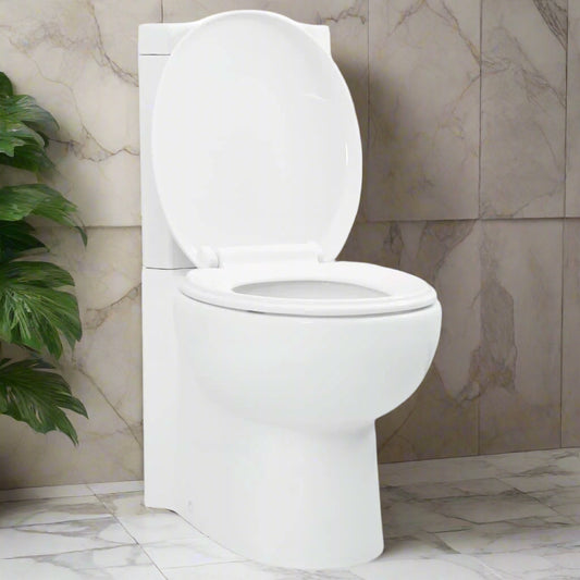 WC Ceramic Toilet Bathroom Corner Toilet White - Bend