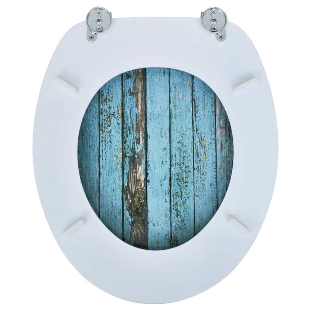 MDF Toilet Seat - Old Wood Design - Bend