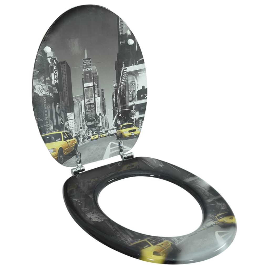 MDF Toilet Seat - New York Design - Bend