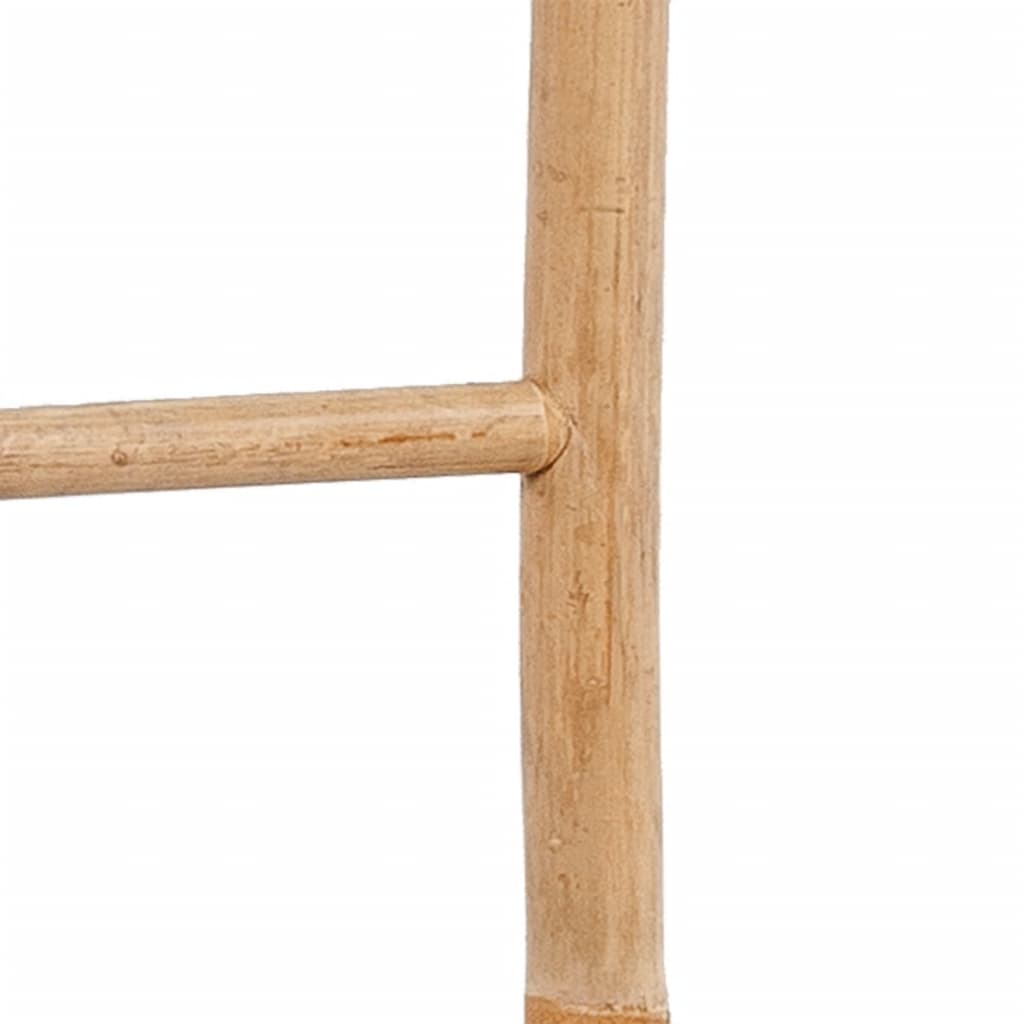 Bamboo Towel Ladder with 6 Rungs - Bend